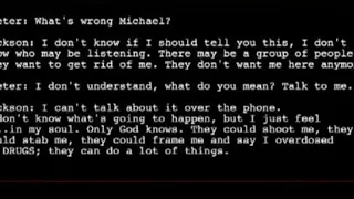 Michael Jackson's last phone call before death