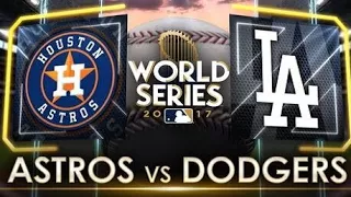 MLB the show 17 - Astros at Dodgers 2017 World Series Game 2 Simulation