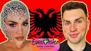 LET’S REACT TO ALBANIA’S REVAMP FOR EUROVISION 2024 | BESA - TITAN