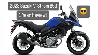 1 Year Review - 2023 Suzuki V-Strom 650