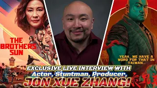 Exclusive Live Interview with actor, stuntman, producer JON XUE ZHANG!