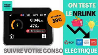 [Economie d'électricité] Suivre très précisément votre consommation grâce au NRLINK