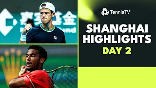 Schwartzman Takes On Van Assche; Fils, Shang & Arnaldi Feature | Shanghai 2023 Highlights Day 2