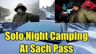 -10°C में सब जम गया | Sach Pass Solo Camping Is Not Easy | Toyota Hilux | Ladakh 2023 EP4