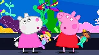 Peppa Pig And Suzy Become Mermaids 🐷 🧜‍♀️ Playtime With Peppa