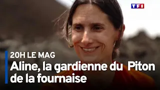 Aline, la gardienne du volcan du Piton de la fournaise sur l'île de La Réunion