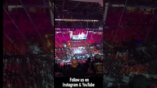 Incredible view at T mobile arena in Las Vegas during Tyson Fury vs Deontay Wilder 3 co main event