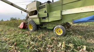 Fortschritt E514 + Laverda 478-c Corn Harvest