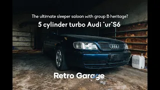 AUDI S6 C4 - My New 5 Cylinder Turbo Project Car Retro Garage Vlogs