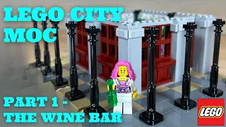 Lego City Wine Bar MOC | Part 1