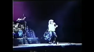 Deep Purple, Concert at Budapest Sportcsarnok, Hungary, January 28th, 1987