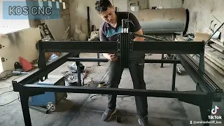 تمديد الأسلاك الكهربائية للماكينة الراوتر kos CNC