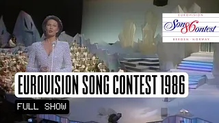 EUROVISION SONG CONTEST 1986 FULL SHOW #EUROVISION - NEW GRAPHICS