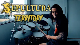 Sepultura - Territory (Drum cover) - Victor Mendonça