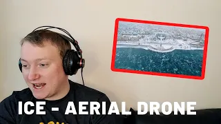 Best of winter from above aerial drone/ Красивое видео Лед озера Байкал, аэросъёмка - Reaction!