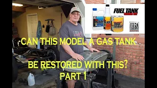 Cleaning, Etching, and Sealing a 1930 Ford Model A Gas Tank with KBS Coatings Tank Cleaner