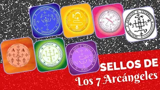 Los sellos de los 7 arcángeles: Protección divina y conexión espiritual.