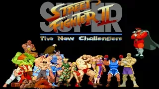 Super Street Fighter II: The New Challengers Arcade / All Endings