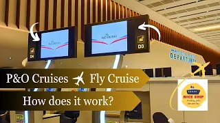 We went on a P&O FLY CRUISE but didn't know how it would work WITHOUT a boarding pass?! #flycruise