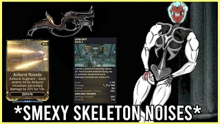 Warframe: Xaku LAETUM -The Gas Machine Gun Skelli !