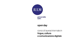 Open Day Triennali - Lingue, cultura e comunicazione digitale