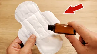 Use sanitary pads this way and the end result will surprise you! 💥 (genius) 🤯