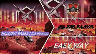 War commander - Holdout - Bases 1, 2, 3 + Bonus Easy Way