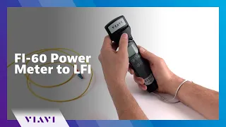 FI-60 Power Meter to Live Fiber Identifier