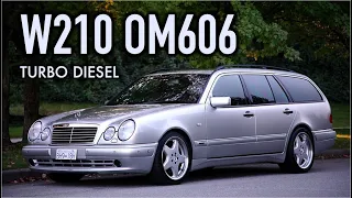 What the W210 E300td OM606 Sounds like – Diesel 2jz??