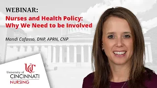 Webinar: Nurses and Health Policy — Why We Need to Be Involved
