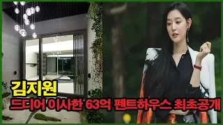 김지원 드디어 이사한 63억 펜트하우스 최초공개