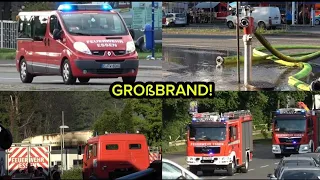 [🔥BRENNT ESSENER AUTOWERKSTATT!] - GROßBRAND in ESSEN Bergeborbeck| Zahlreiche EINSATZKRÄFTE vor Ort