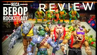 NECA Bebop n Rocksteady unboxing and review