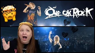 ONE OK ROCK - The Beginning & Wasted Nights [from "EYE OF THE STORM" JAPAN TOUR] REACTION