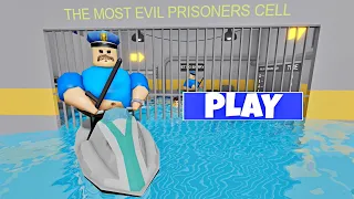 WATER BARRY'S PRISON RUN! Gameplay Walkthrough New Scary Obby (#Roblox)