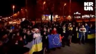 #Евромайдан: Запорожский митинг 28 ноября