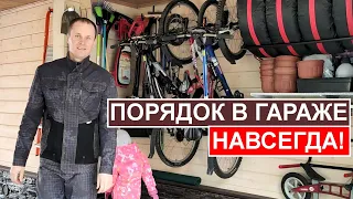 Как навести порядок в гараже навсегда?  Мой идеальный гараж.