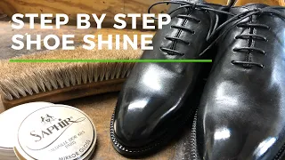 Step By Step Shoe Shine | Mirror Shine