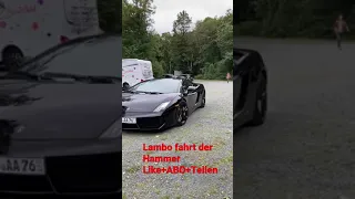 Lamborghini Fahrt war einfach cool V10 Motor 560 ps