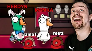 Nejlepší imposter duo s mojí mamkou! - Goose Goose Duck w/@FlyGunCZ @HaiseT @resttpowered a další!