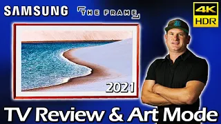 Samsung The Frame QLED 4K Smart TV (2021) Full Review & Art Mode