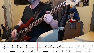 Phil Collins - You Can't Hurry Love (Bass Cover w/ Bass Tabs)