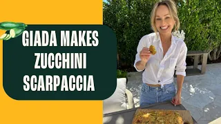 Giada Makes Zucchini Scarpaccia | Giada De Laurentiis