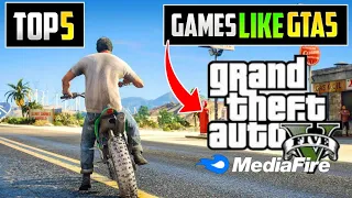 Top 5 Games Like Gta 5 Mobile Download | Gta 5 Like Games For Android High Graphics