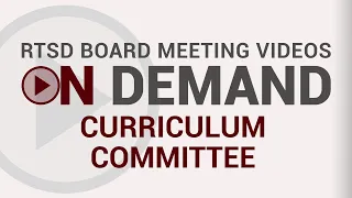 November 15, 2022 Curriculum Committee Meeting
