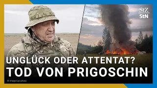 Söldnerführer Prigoschin nach Flugzeugabsturz für tot erklärt