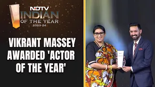 Vikrant Massey Is NDTV's 'Actor Of The Year' | NDTV Indian Of The Year Awards