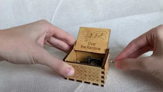 Музыкальная шкатулка Over the Rainbow (ВОЛШЕБНИК СТРАНЫ ОЗ) Music box OVER THE RAINBOW