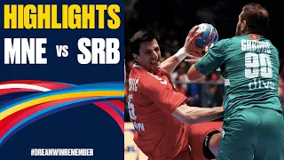 Montenegro vs. Serbia Highlights | Day 3 | Men's EHF EURO 2020