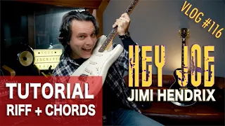 Jimi Hendrix Hey Joe Tutorial Eng - How to play Hey Joe with the Guitar